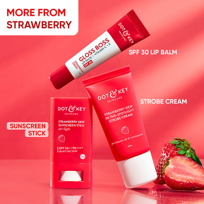 Strawberry Dew Sunscreen Stick SPF 50+ PA++++