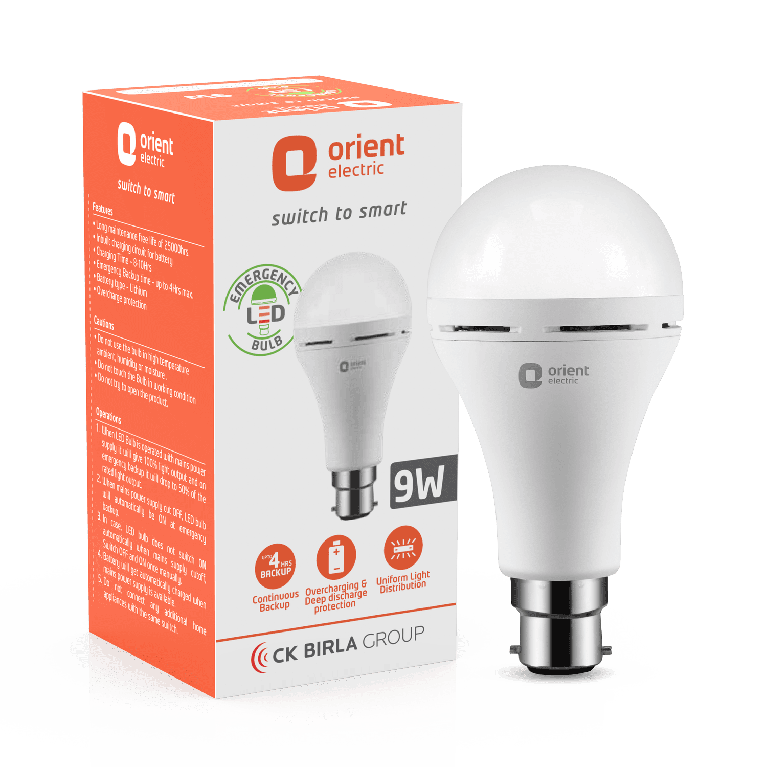 Emergency LED Bulb