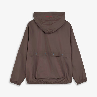 ADIDAS ORIGINALS | WALES BONNER ANORAK { NIGHT BROWN