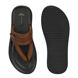 Comet Leather Slippers by Aspeerio