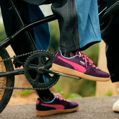 PUMA | PALERMO SUPERTIFO { MIDNIGHT PLUM-PUMA PINK