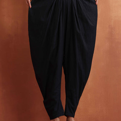 trueBrowns Black Cotton Co-ord Set
