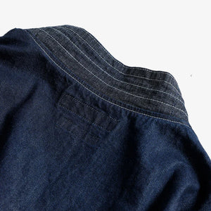 FDMTL | DENIM HAORI S/S SHIRT RINSE { INDIGO
