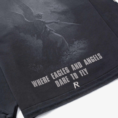Represent | GODSPEED HOODIE { AGED BLACK