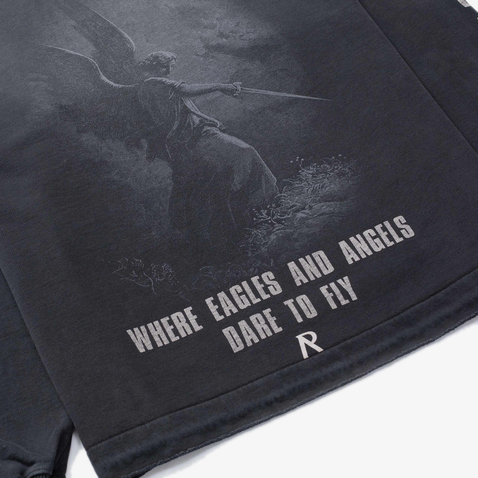 Represent | GODSPEED HOODIE { AGED BLACK