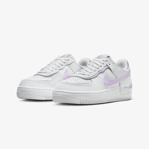 NIKE | AIR FORCE 1 SHADOW { WHITE/LILAC BLOOM-PHOTON DUST-WHITE