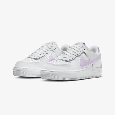 NIKE | AIR FORCE 1 SHADOW { WHITE/LILAC BLOOM-PHOTON DUST-WHITE