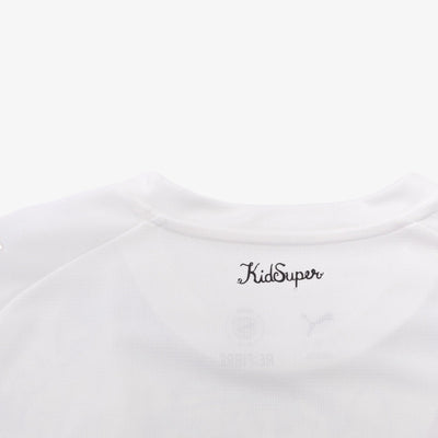 PUMA | KIDSUPER x MANCHESTER CITY JERSEY { PUMA WHITE-BLACK