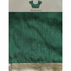 green-solid-vichitra-silk-saree-with-fancy-zari-border