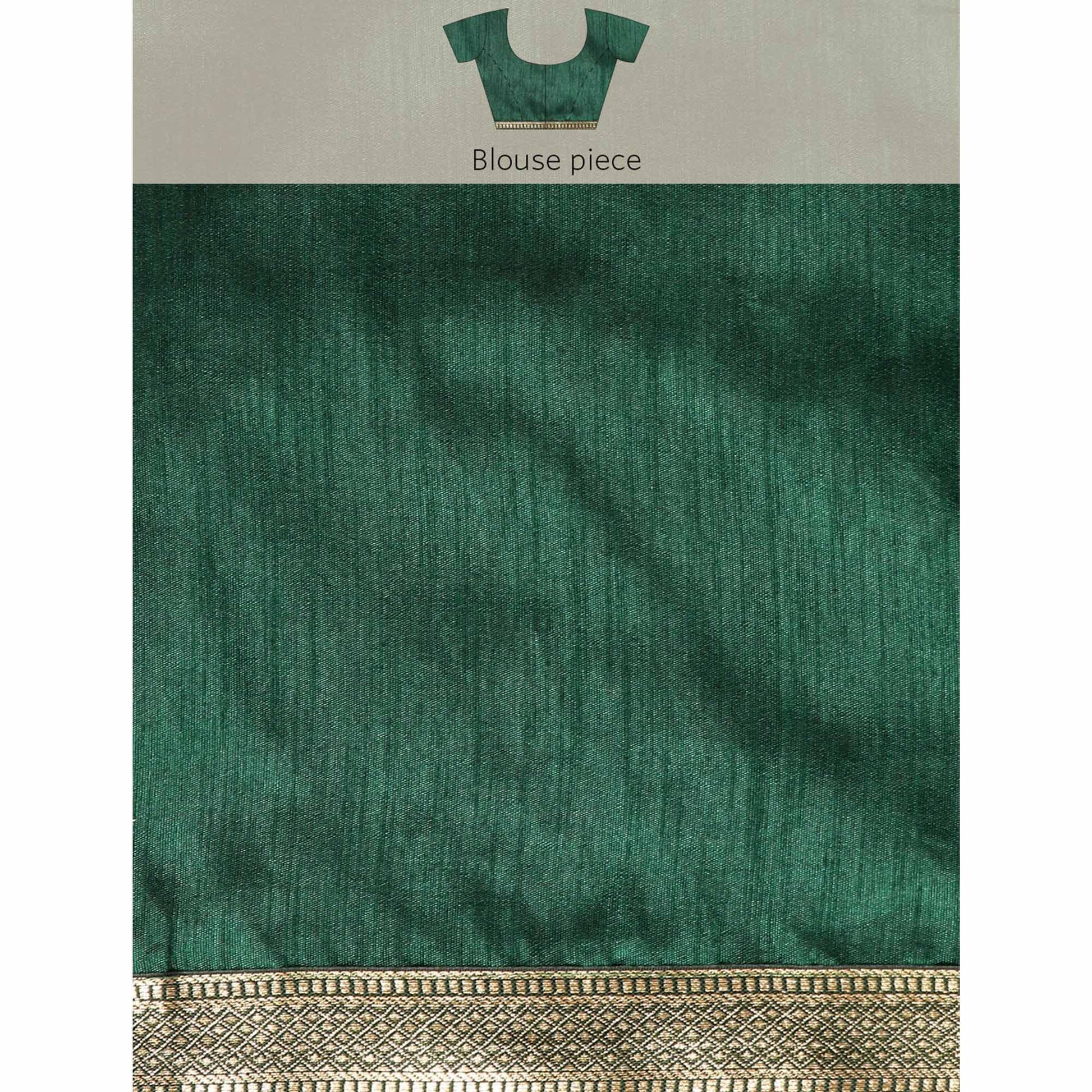 green-solid-vichitra-silk-saree-with-fancy-zari-border