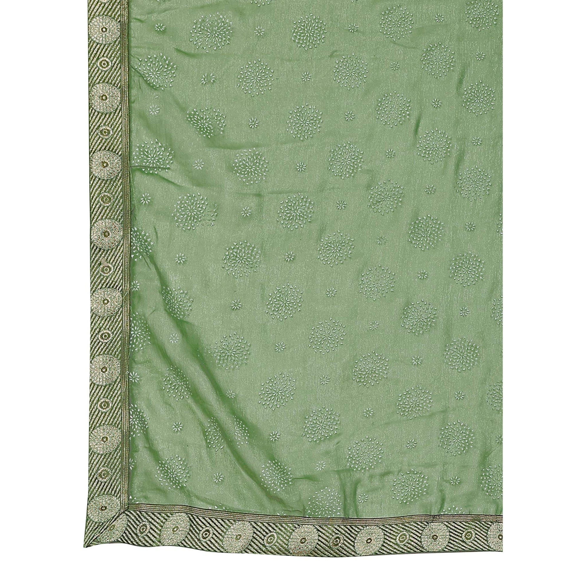 green-printed-chiffon-saree-with-lace-border-6