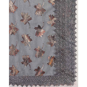 grey-foil-printed-lycra-saree-with-embroidered-lace-border
