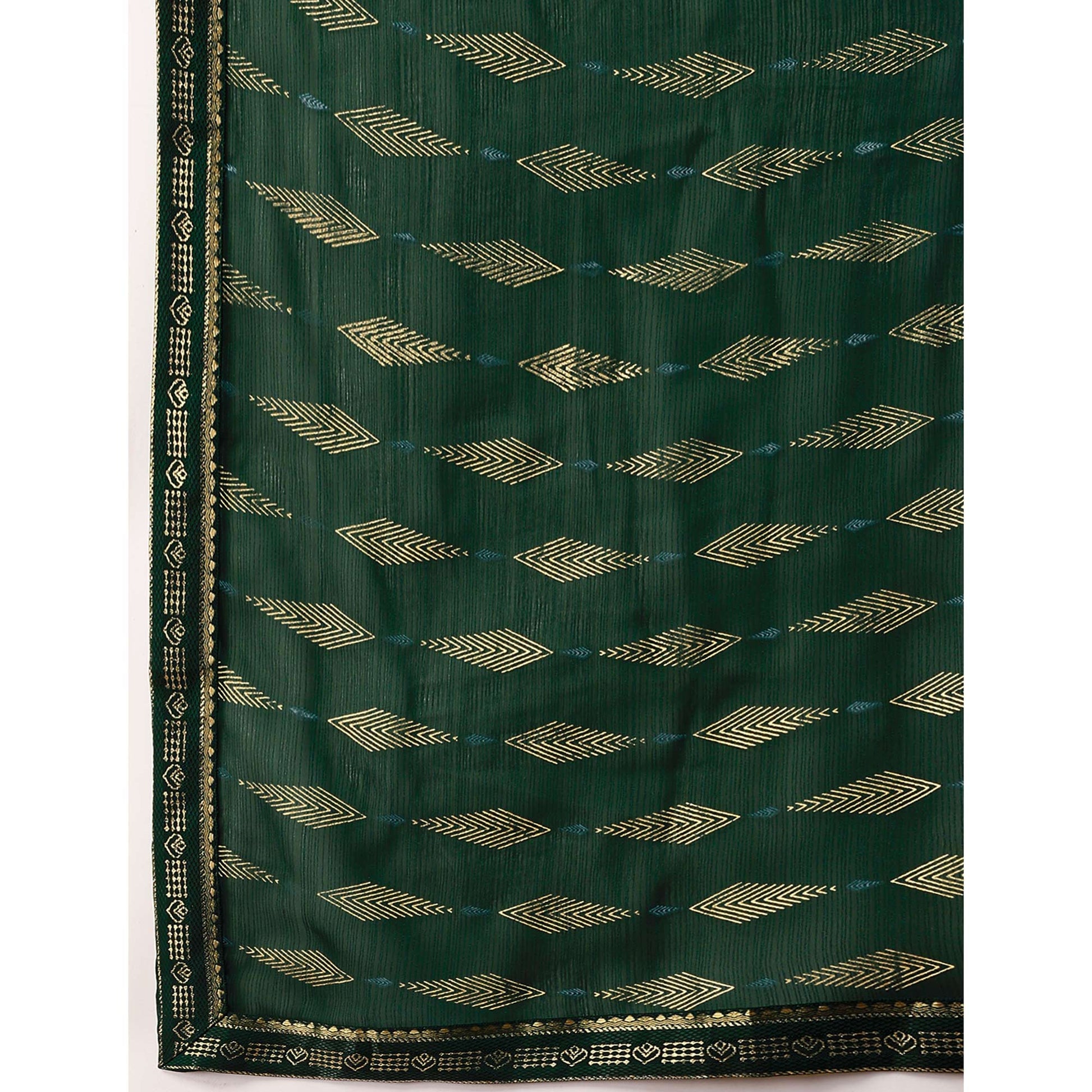 green-foil-printed-chiffon-saree-with-lace-border-6