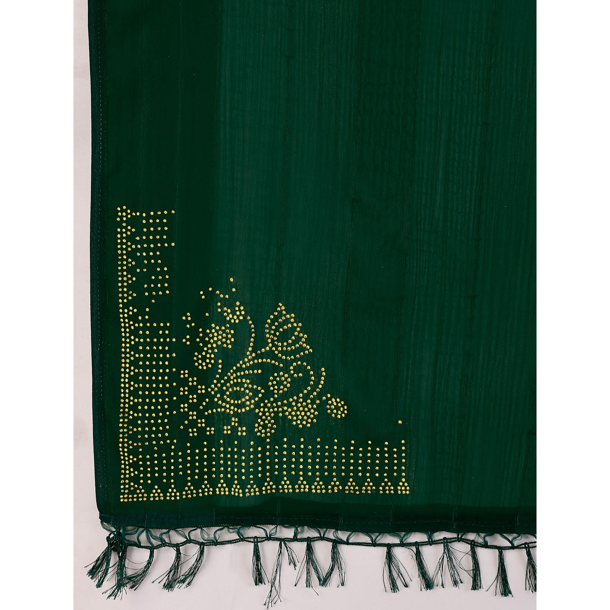 green-swarovski-work-chiffon-saree-with-tassels
