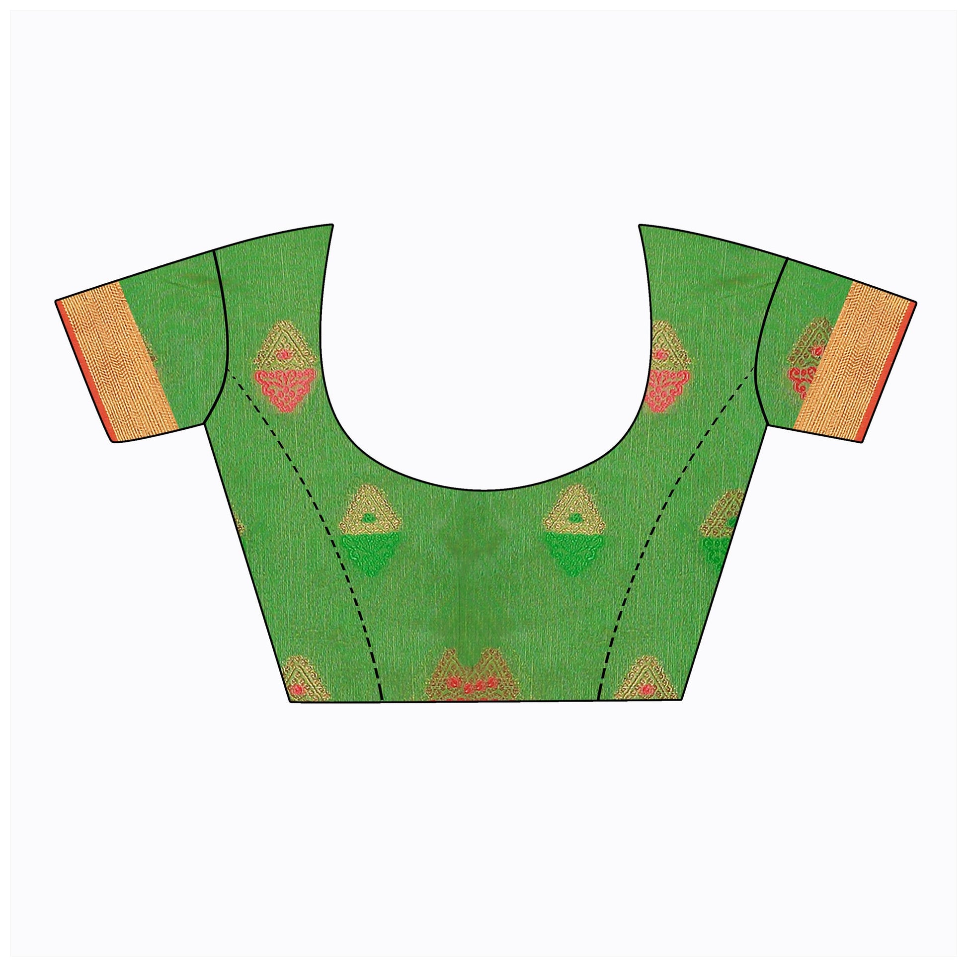 red-floral-woven-cotton-silk-saree-with-tassels-4