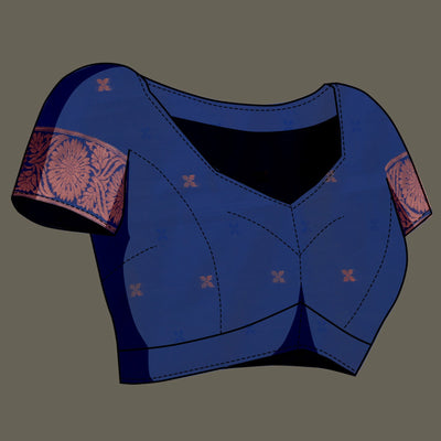 grey-floral-woven-banarasi-silk-saree-3