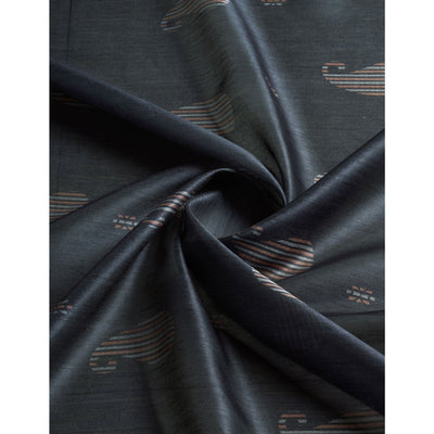 grey-digital-printed-bhagalpuri-silk-saree-with-tassels