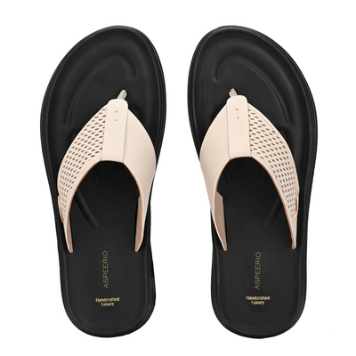 Comet Leather Slippers by Aspeerio
