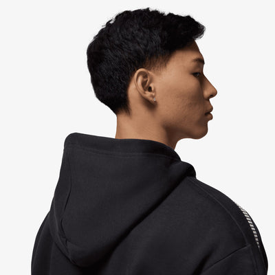 JORDAN | MVP FULL ZIP FLEECE HOODIE { OFF NOIR/SAIL/SAIL