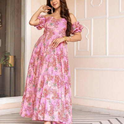 Alba Tier Cotton Dress
