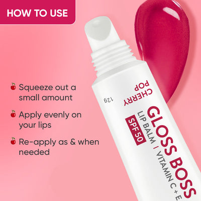 Vitamin C + E Lip Balm with SPF 50+