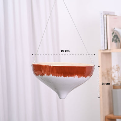 Ceramic Hanging Pot Cosmic Stone