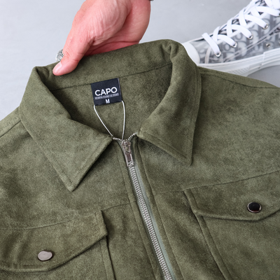 CAPO Suede Olive Jacket