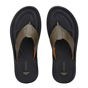 Comet Leather Slippers by Aspeerio