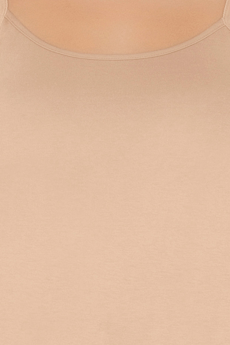 Cotton Camisole (Pack of 2) - Nude- Fuchsia