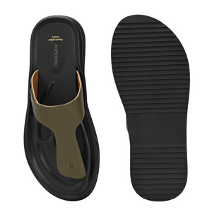 Comet Leather Slippers by Aspeerio
