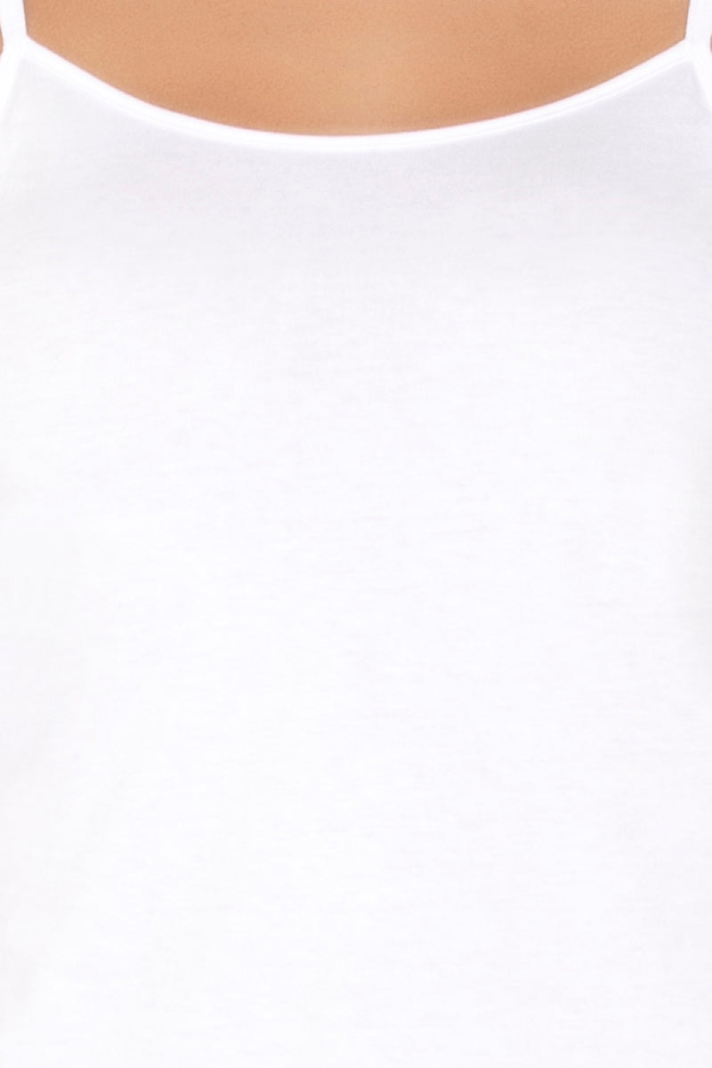 Cotton Camisole (Pack of 2) - Nude-White