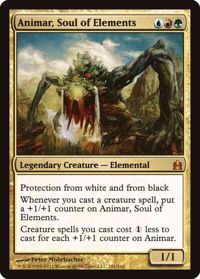 Animar, Soul of Elements [181] [Commander 2011] [Non-Foil]