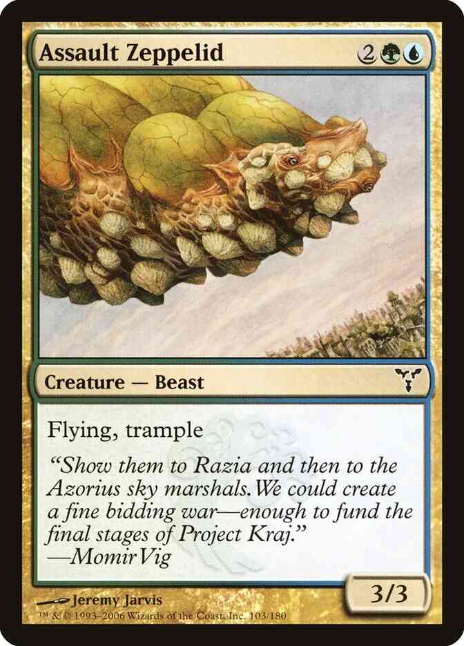 Assault Zeppelid [103] [Dissension] [Non-Foil]