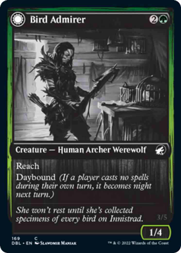 Bird Admirer // Wing Shredder [169] [Innistrad: Double Feature] [Non-Foil]