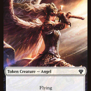 Angel Token (01) // Elemental Token (10) [C20/C20 Set Symbol] [Commander 2020 Tokens] [Non-Foil]