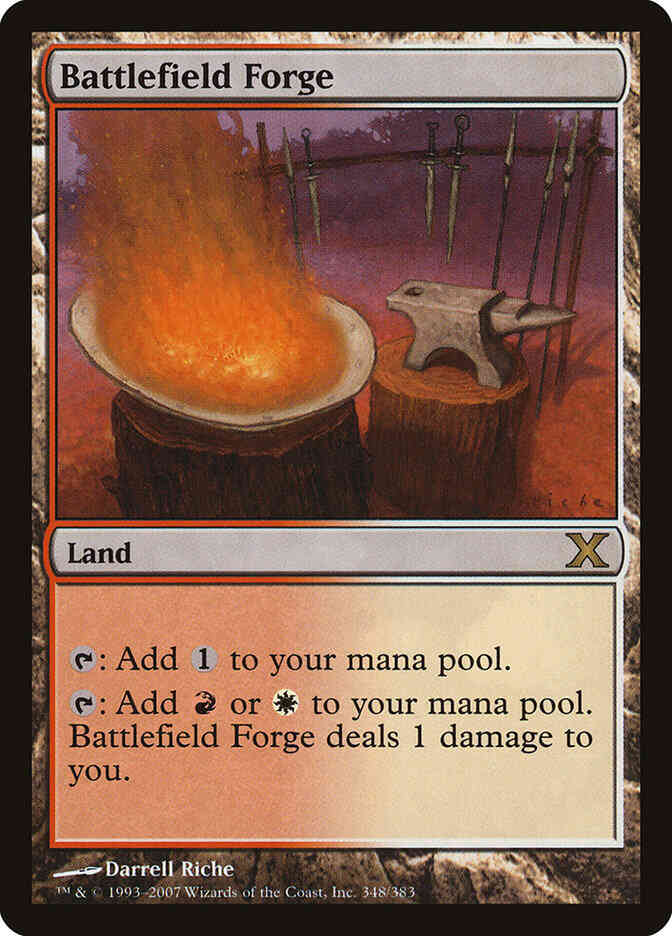 Battlefield Forge [348] [Tenth Edition] [Non-Foil]