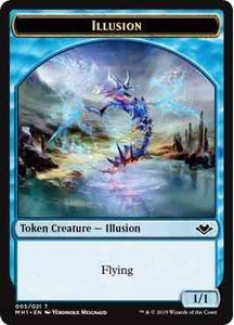 Angel Token (02) // Illusion Token (05) [Modern Horizons Tokens] [Non-Foil]