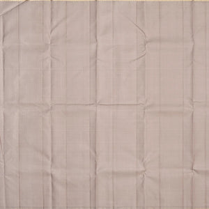 Dusty Pink Handloom Kanchipuram Silk Saree With Silk Checks