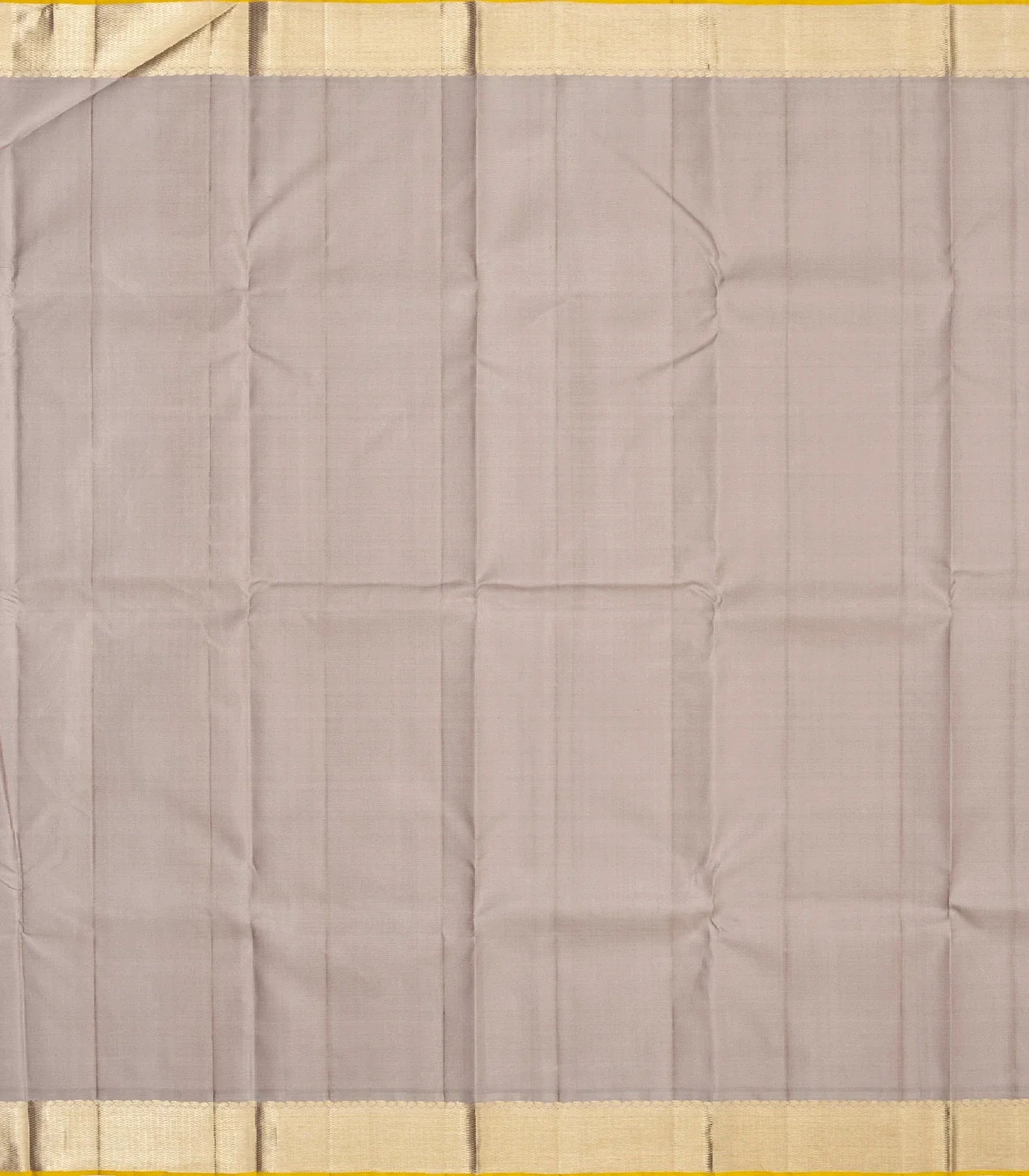 Dusty Pink Handloom Kanchipuram Silk Saree With Silk Checks