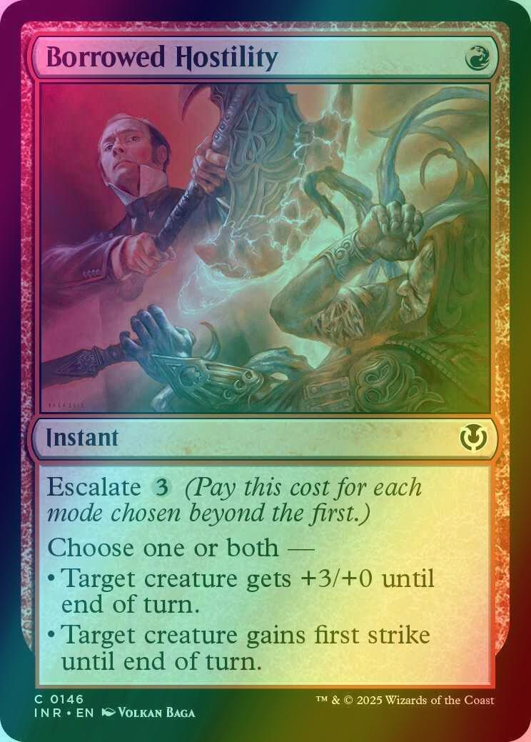 Borrowed Hostility [146] [Innistrad Remastered] [Foil]