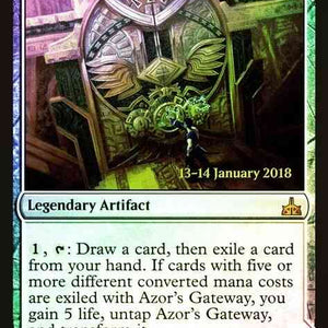 Azor's Gateway // Sanctum of the Sun [176s] [Rivals of Ixalan Promos] [Foil]