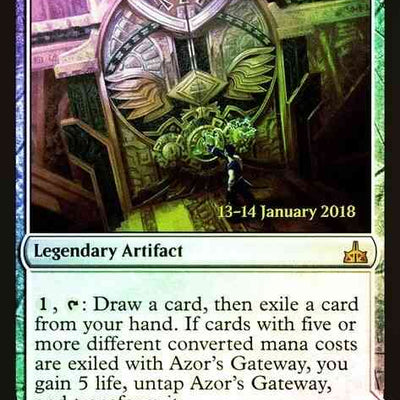 Azor's Gateway // Sanctum of the Sun [176s] [Rivals of Ixalan Promos] [Foil]