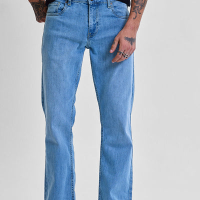 Light Blue Bootcut Jeans