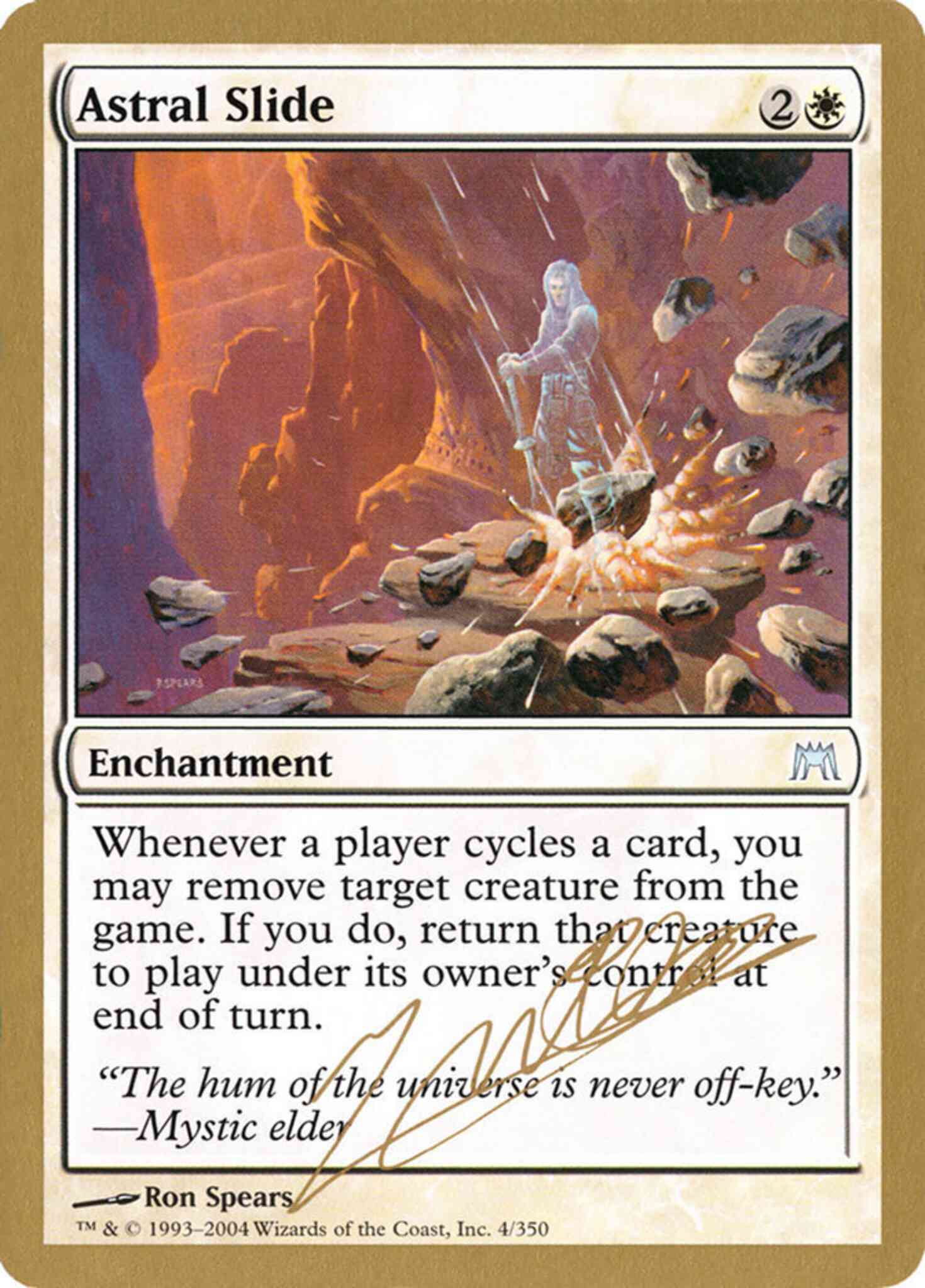 Astral Slide [jn4] [World Championship Decks 2004] [Non-Foil]