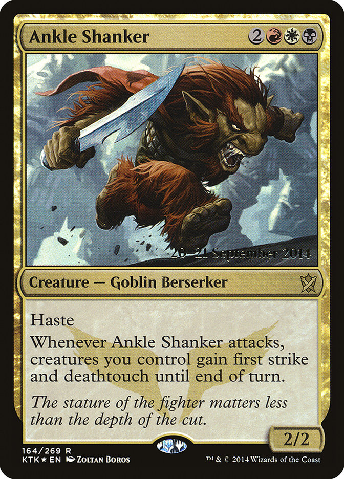 Ankle Shanker [164s] [Khans of Tarkir Promos] [Foil]