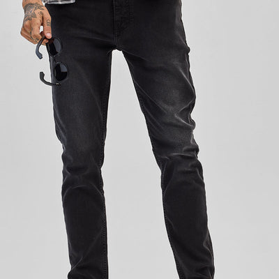 Charcoal Grey Slim Fit Jeans