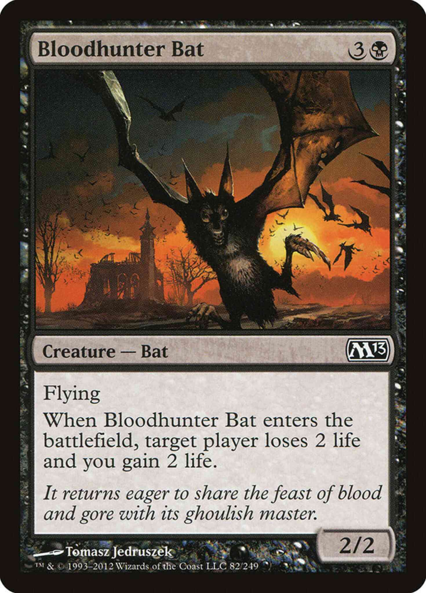 Bloodhunter Bat [82] [Magic 2013] [Non-Foil]