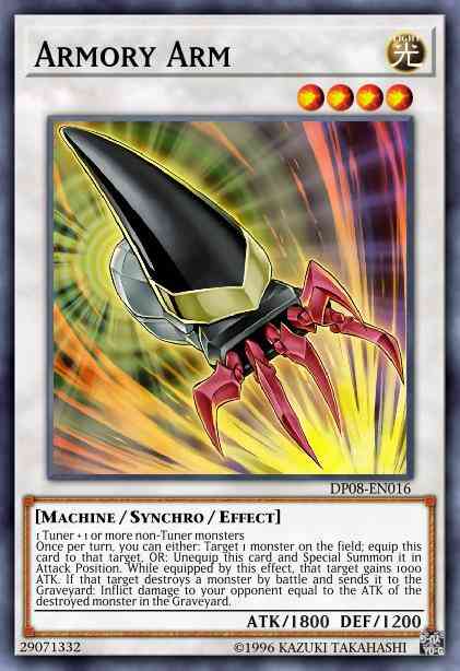 Armory Arm - DP08-EN016 - Ultra Rare - Unlimited