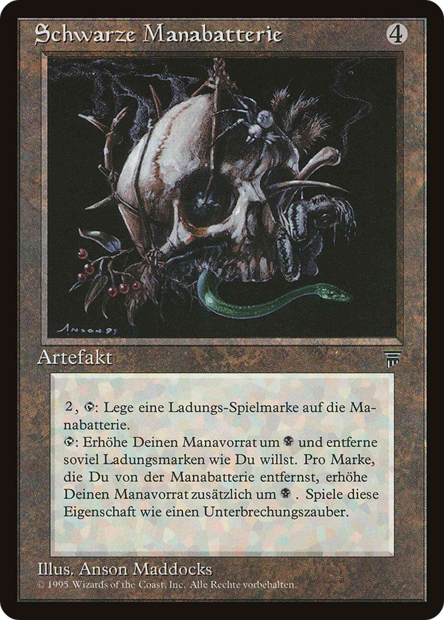 Black Mana Battery - German [108] [Renaissance German] [Non-Foil]
