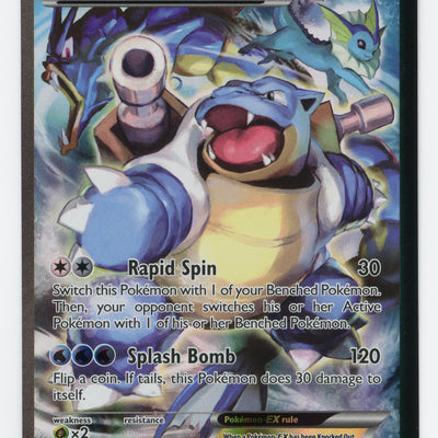 Blastoise-EX - XY122 - Promo - Ultra Rare - Scan 13557